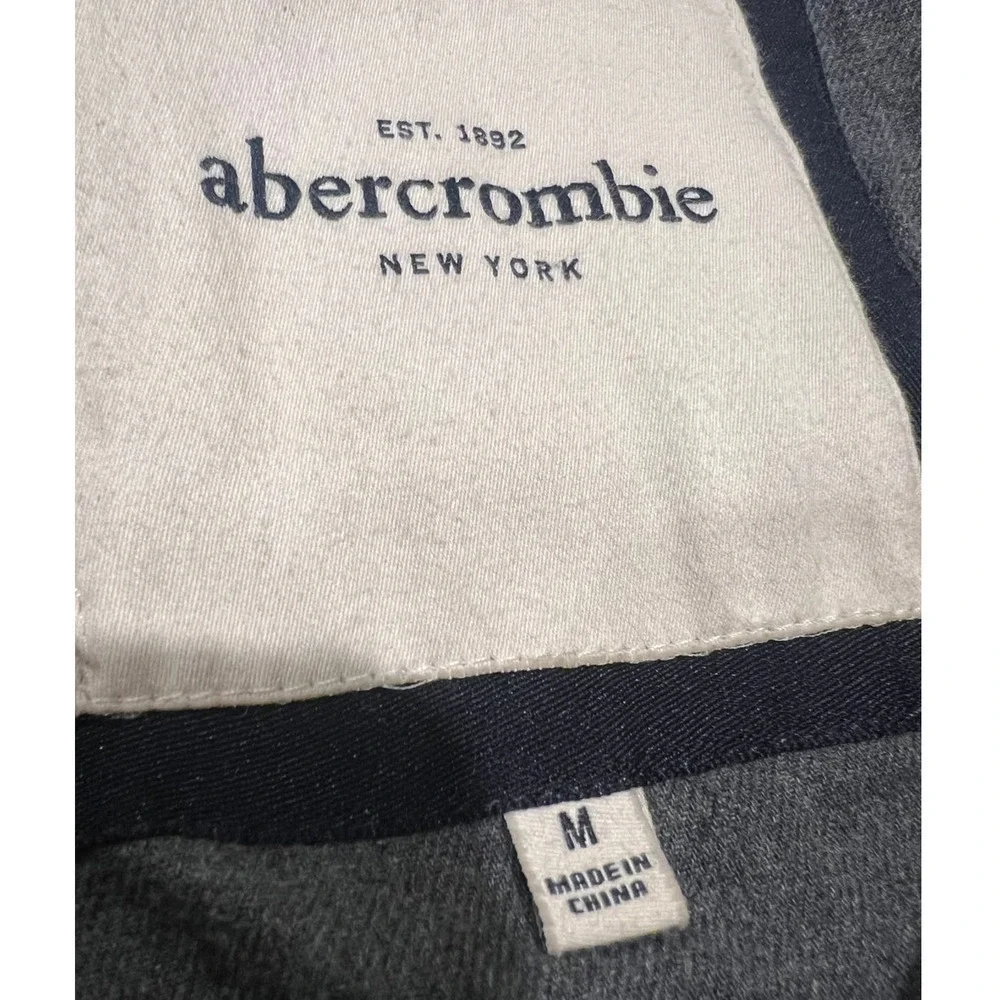Abercrombie Girls Plaid Coat - Size Medium